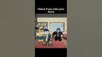 Dance if you miss your stuns: | #roblox #forsaken #animation #robloxmoonanimator