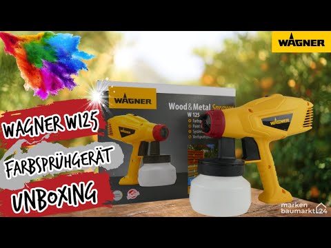 Wagner W125 Farbsprühsystem - YouTube