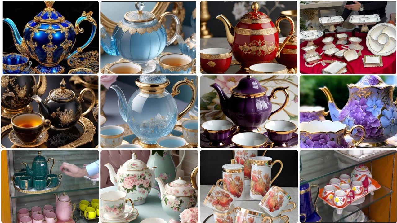 Japan and Iraq crockery collection 2025 Tea pot 🫖Sets designs 😍 ️🌹 ...
