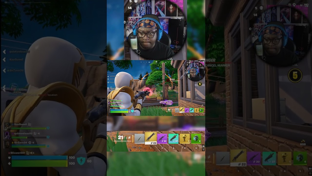 Trophy hunting on #Fortnite. Shoutout to  ⁨@locdnloadedgaming5435⁩  for the challenge. #bevans1221