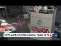 News 2 and US Marines collect 75,000 toys for Toys for Tots