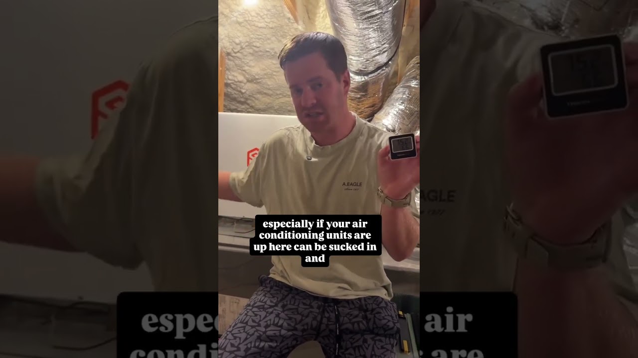 На чердаке НЕ должно быть жарко и влажно.