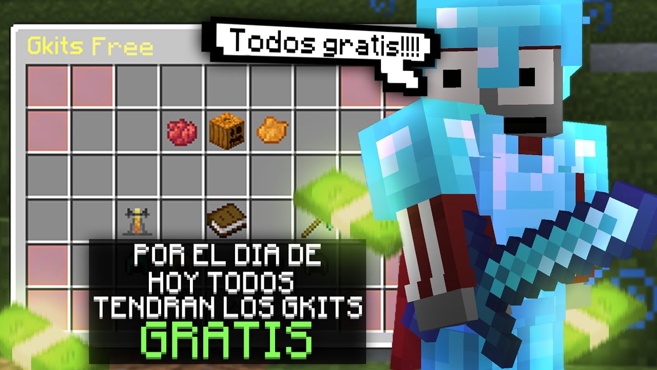 Este SERVIDOR te da TODO LOS GKITS MAS OP GRATIS por JUGAR Minecraft HCF 💲🤑|