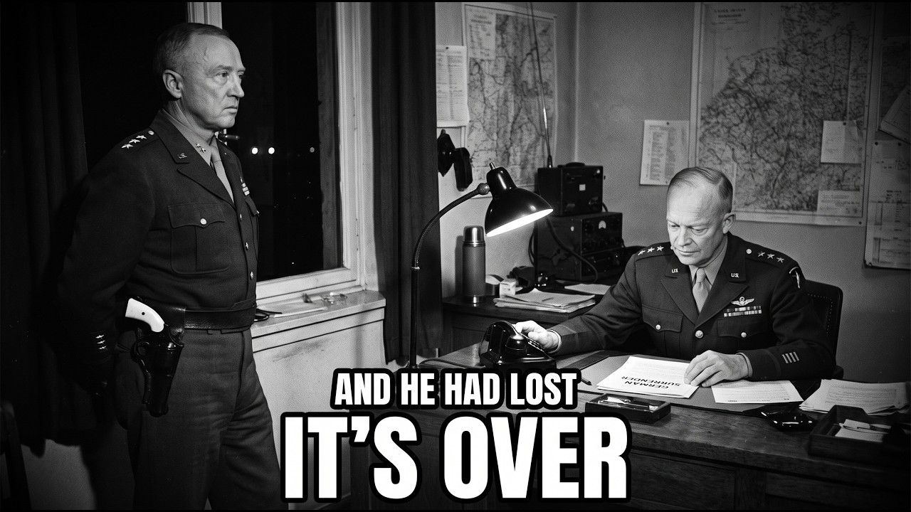 What Patton Said the Night Eisenhower Told Him the War Was Over — And He Had Lost