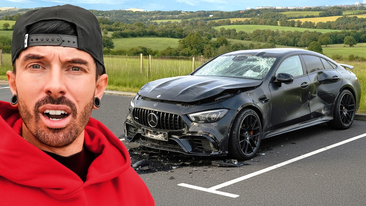 Я ВОССТАНОВИЛ СВОЙ РАЗБИТЫЙ MERCEDES AMG GT63E
