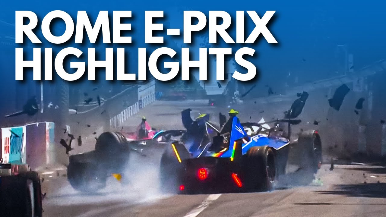 CRAZY Weekend In ROME | 2023 Rome E-Prix Highlights & Title Standings | Formula E