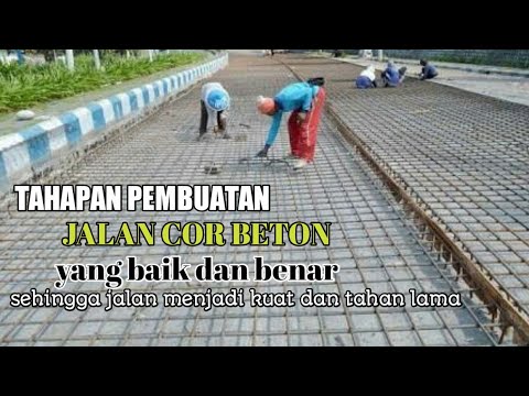 Video: Bagaimana Anda mendempul jalan beton?