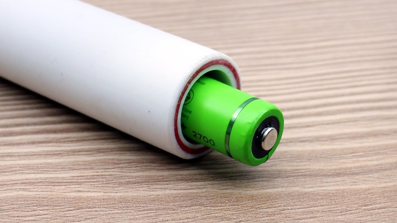 AWESOME IDEA WITH BATTERY AND PVC PIPE SAVE YOUR MONEY YouTube