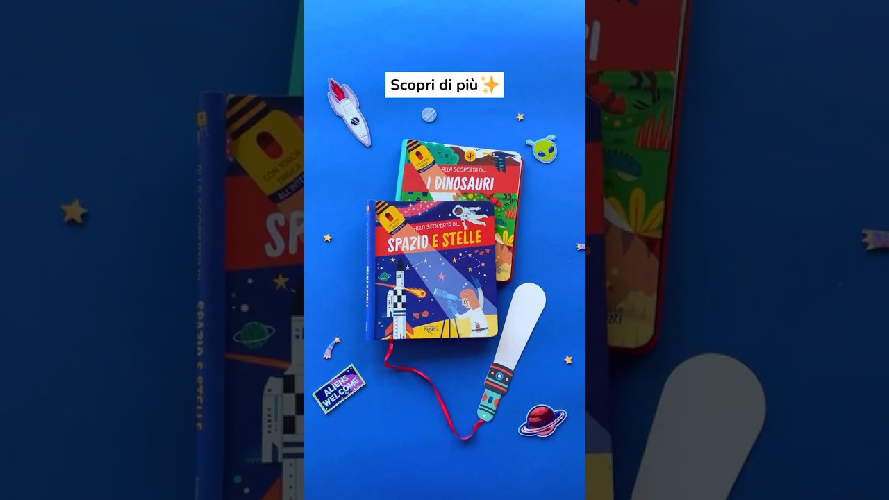 Alla scoperta di... dinosauri 🦕 e spazio! 🚀 #shorts