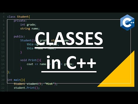 Classes in C++