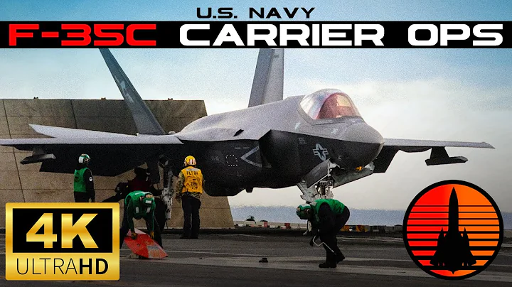 US Navy F-35C Strike Fighter Squadron (VFA) 147 conducts operations aboard Nimitz-class carrier
