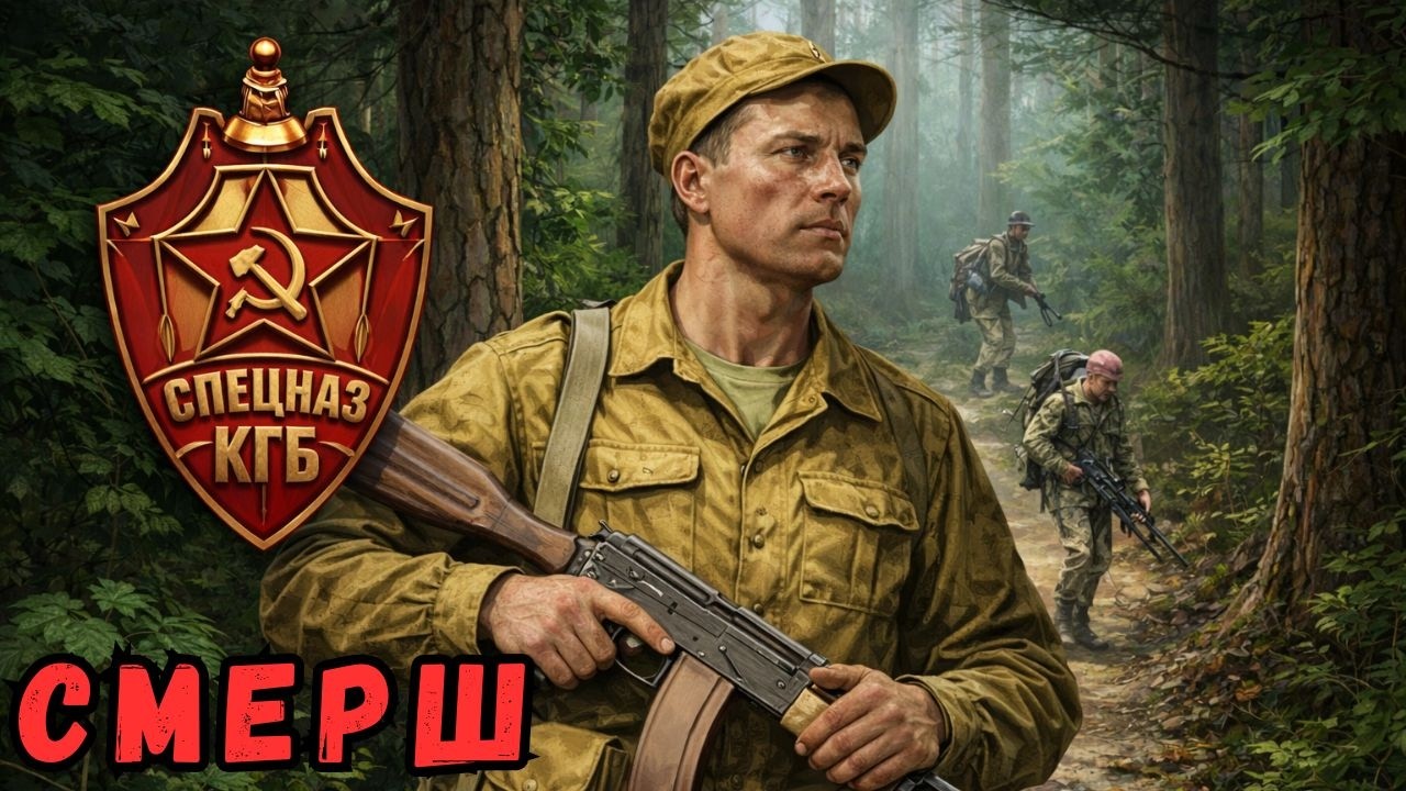 📖 Аудиокнига полная : СМЕРШ : СПЕЦГРУППА НАВОДИТ ПОРЯДОК В СИБИРИ ...