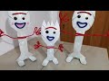 FORKY Y SU FAMILIA HECHOS EN LLANTA