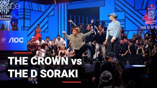 THE CROWN  vs THE D SORAKI   top 16 | stance x Red Bull Dance Your Style World Finals 2022 4k