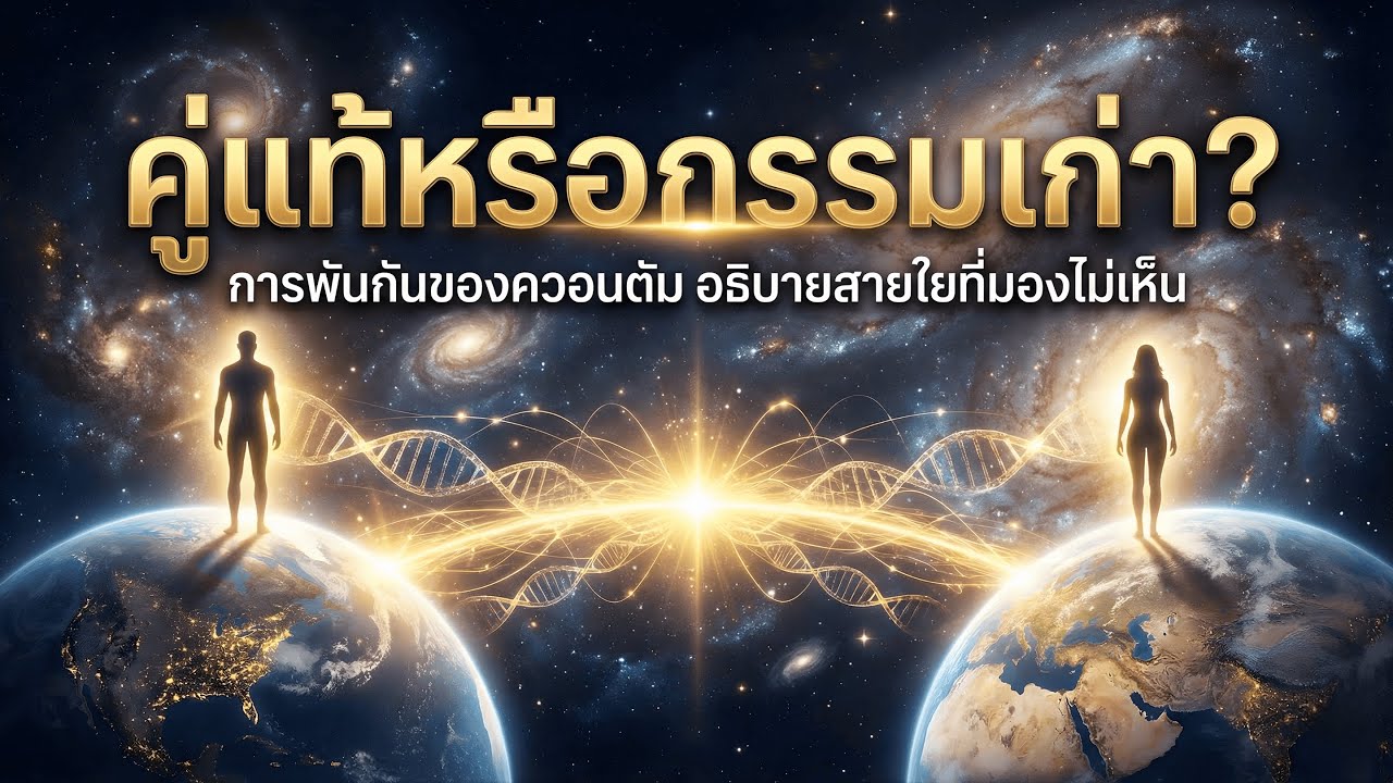 คู่แท้หรือกรรมเก่า? | Quantum Entanglement อธิบายสายใยที่มองไม่เห็นระหว่างคนสองคน