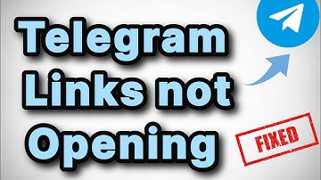 Links openen niet in Telegram: hoe dit te verhelpen