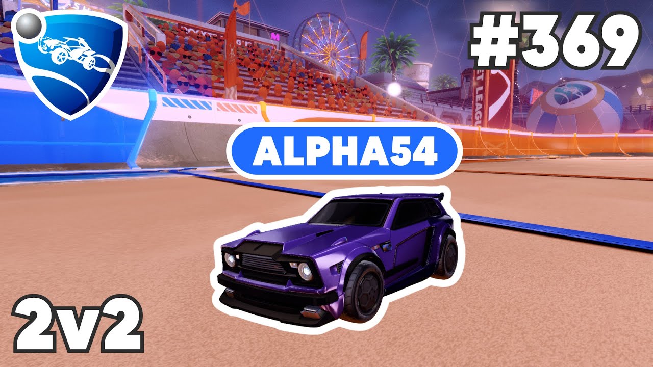 Alpha54 Ranked 2v2 PRO Replay #369 - Rocket League Replay - YouTube