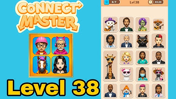 Connect master match puzzle level 38 solution walkthrough