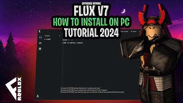 How to use Fluxus v7 - ROBLOX EXECUTOR ON PC TUTORIAL 2024