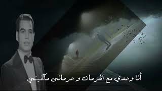 عبد الغني السيد   أنا وحدي يا ليل سهران   أغاني الزمن الجميل - اسمعها