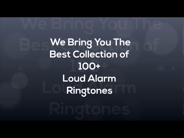 loud and high volume alarm Ringtone - 2018 Best Collection - HD Mp3 Download class=