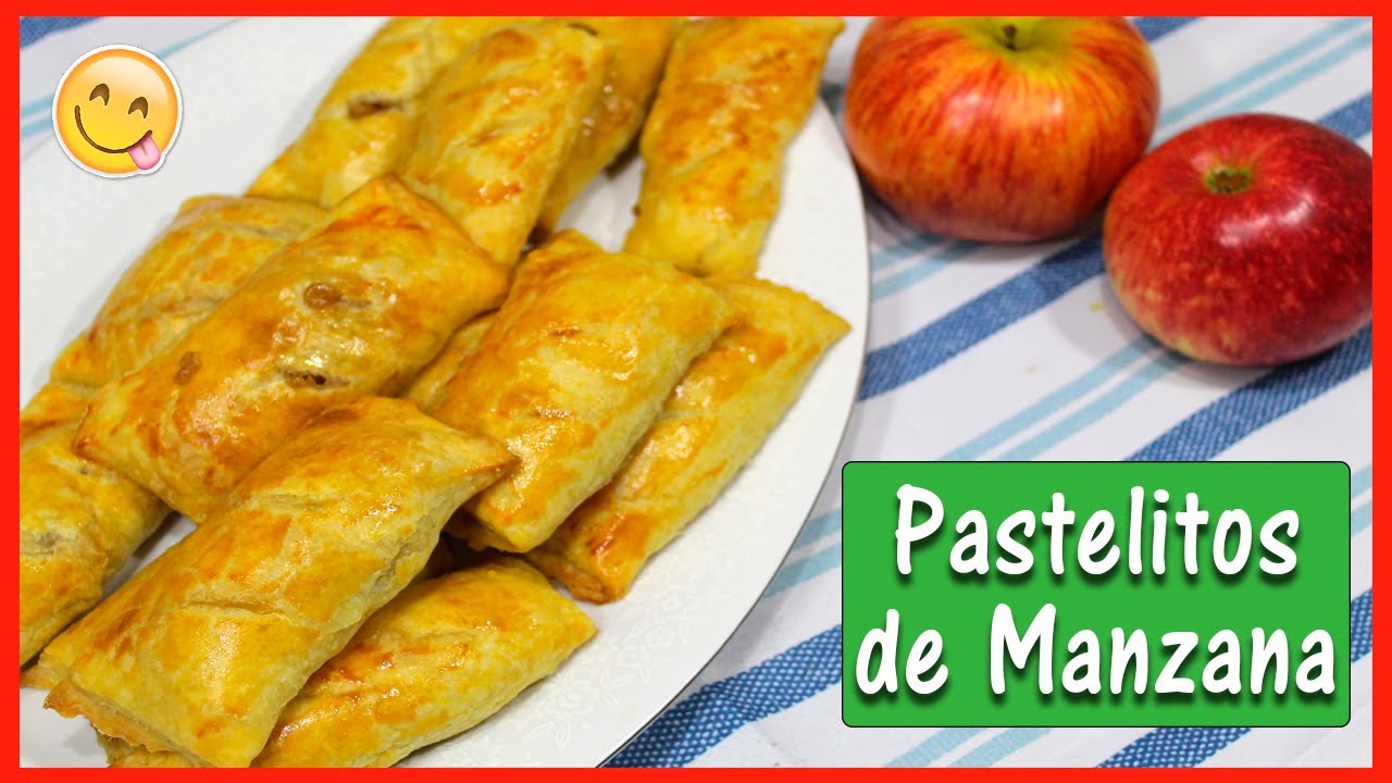 COMO HACER PASTELITOS de MANZANA con MASA de HOJALDRE | Victoria Abanto