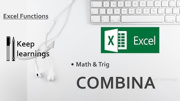 Excel COMBINA function