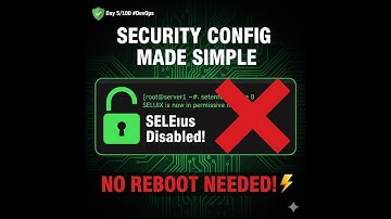 100 Days DevOps Challenge by KodeKloud Day 5 SElinux Installation and Configuration,SELinux on Linux