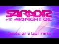 Saradis vs midnight oil  beds are burning