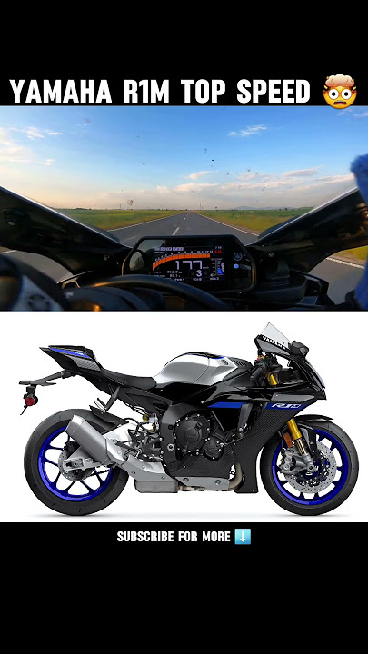 Yamaha R1M Top Speed🤯 | 0 to 299 Acceleration