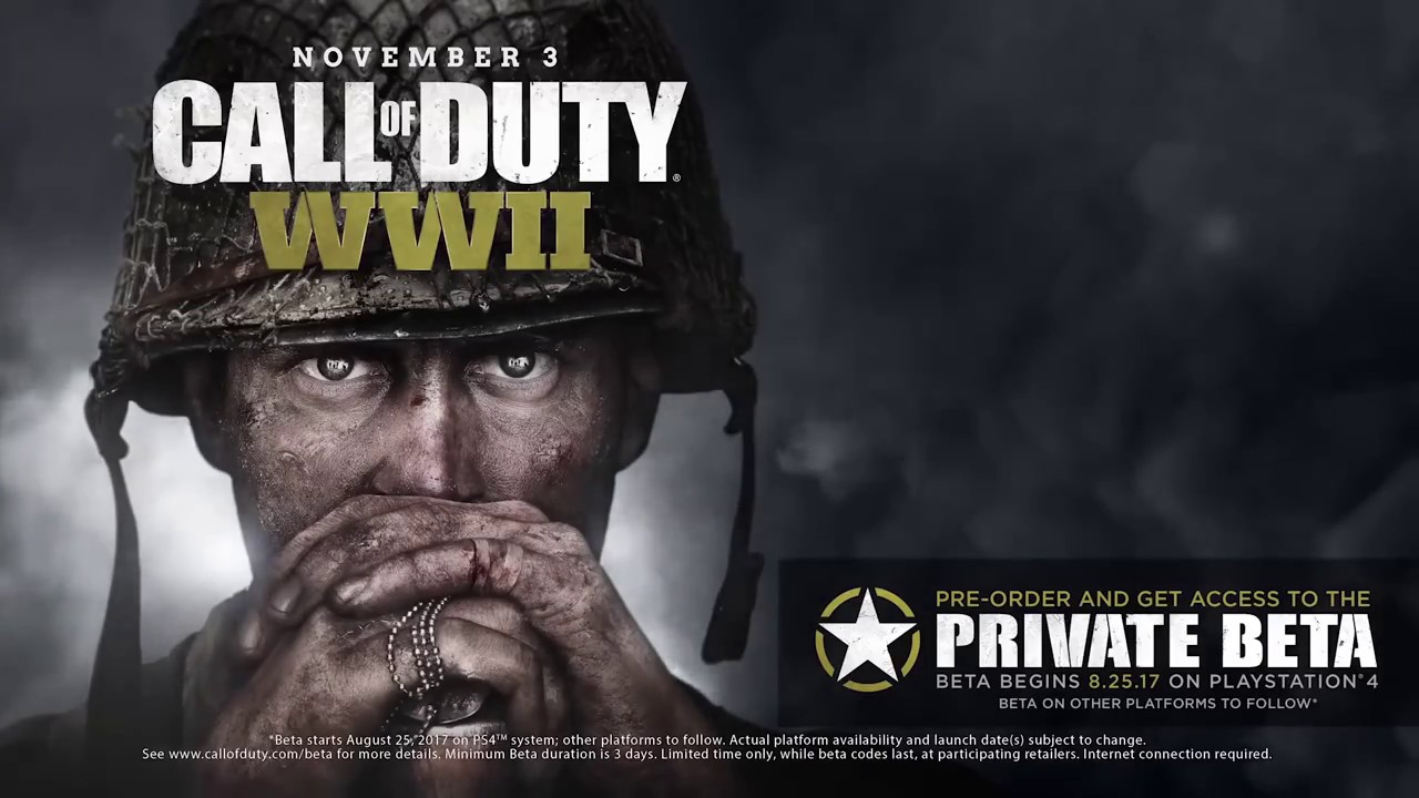 FREE Call of Duty WWII Early Access Beta Codes without preorder