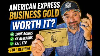American Express Business Gold Review: 200K Bonus, 4X Rewards... Is It Worth the $375 Fee?