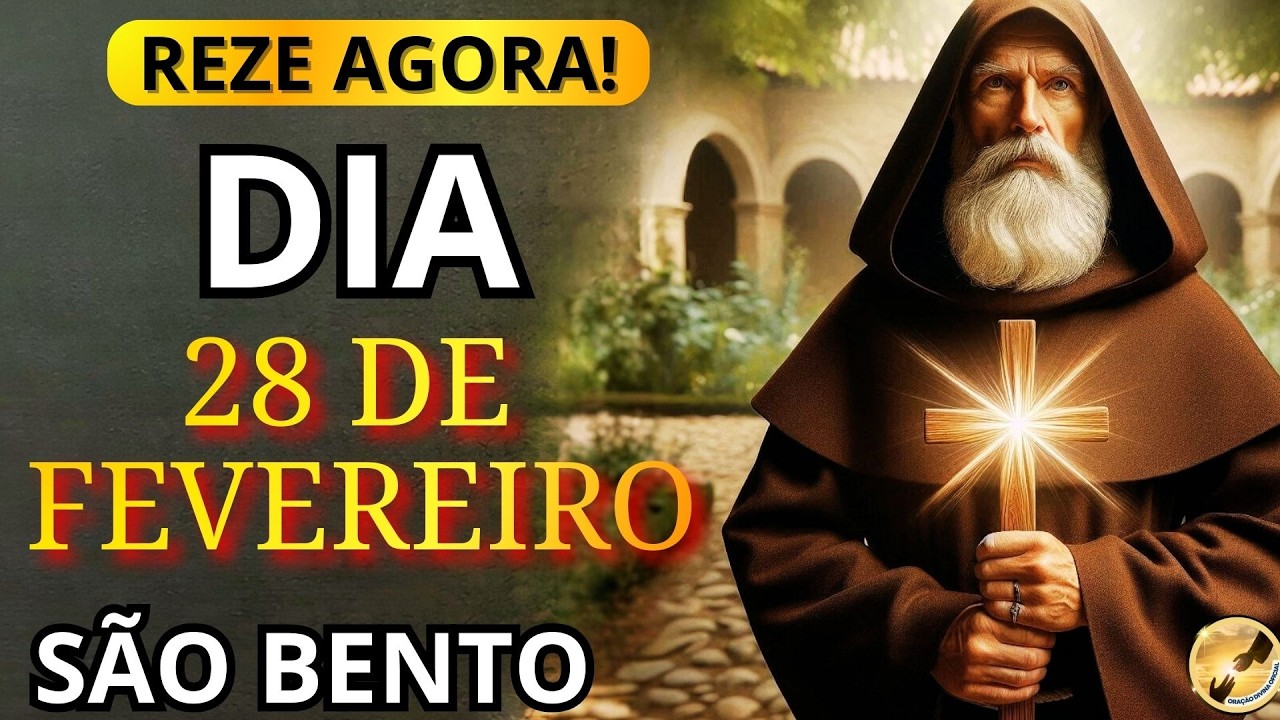🙏Ouça esta Oração de São Bento e Limpe Todo Inimigo da Sua Casa! Reze Agora com São Bento!