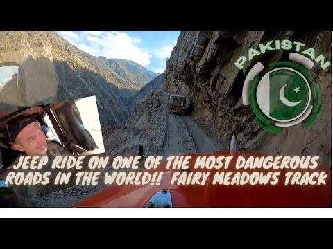Jeep Ride on One of the Most DANGEROUS road in the World! Fairy Meadows Track