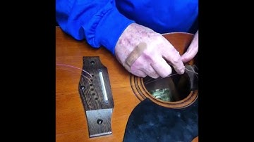 ToneBar patent pending string mounting sys EKO Italy conversion to ToneBar no pins better tone