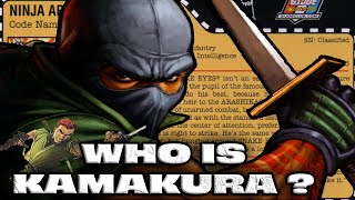 History and Origin of GI Joe's KAMAKURA!  (Sean Collins aka Snake Eyes II aka Throwdown)