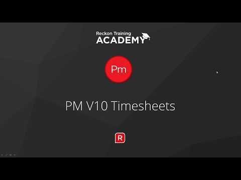 APS PM Timesheets