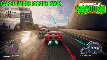 NFS Unbound Career Mode Sprint Race - Car Modification - Drive to a Meetup Cyrill Heights Part 2