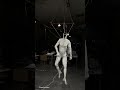 Eerie moment world's first synthetic human-robot twitches to life