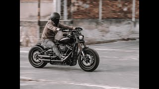 Harley-Davidson Fat Bob 114 - Custom Heckumbau inkl. Jekill and Hyde Klappenauspuffanlage