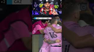 LIONEL MESSI INTER MIAMI DEBUT REACTION shorts football messi