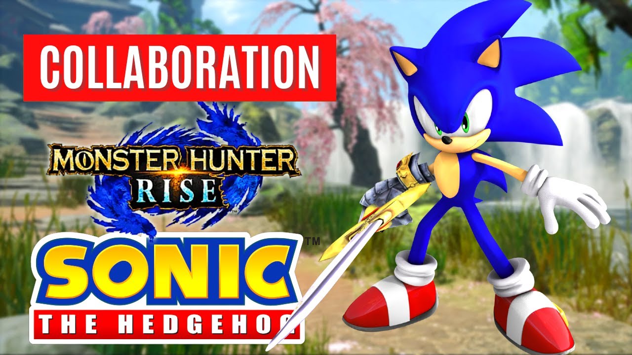 Monster Hunter Rise x Sonic The Hedgehog COLLABORATION GAMEPLAY TRAILER ...