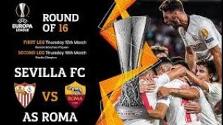 sevilla fc vs as roma 2-0 highlights