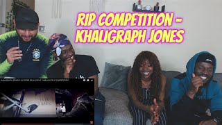 KHALIGRAPH JONES X DJ CREME DELA CREME. I AM KING "R.I.P COMPETITION" [REACTION]