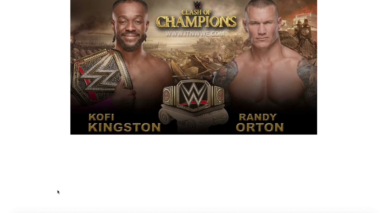 My Clash of Champions 2019 Predictions