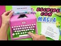 MAQUINA DE ESCRIBIR MAGICA - Escribe Mensajes de Amor con Magia | Manualidades aPasos