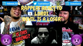 Rappers React To Lordi "Devil Is A Loser"!!!