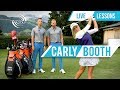 Live Lessons With CARLY BOOTH | ME AND MY GOLF