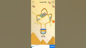 PULL THE PIN -POPCORE GAMES - PUZZLE GAME  || LEVEL 126|| ANDROID GAME || MOST DIFFICULT PUZZLE GAME