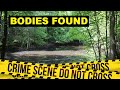 Fishing a crime scene bodies found here